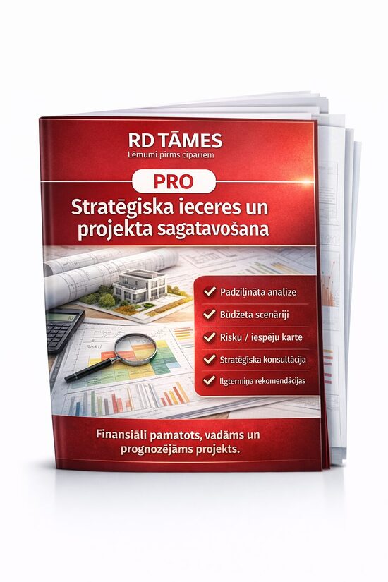 🔴 PRO — Stratēģiska ieceres un projekta sagatavošana